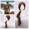 XINYIYI Lara Croft Wig Shadow Of The Tomb Raider Lara Croft Wig 70Cm Curly Brown Synthetic Hair Alicia Vikander Role Play Costumes Props