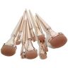 Bassulouda 9 Golden Oval Make-up Brush Foundation Blush Traceless Make-up Brush Set Oogschaduw Borstel Set