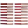 Shanrya Langdurige lipgloss, Lipgloss Vrouwen Langdurige vloeibare lippenstift voor een delicate make-uplook