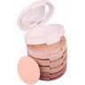 CHAWHO Make-uppalet poeder 5 kleuren palet poeder Contouring Contouring Contouring Powder Face Powder Palette voor professioneel gebruik of thuis