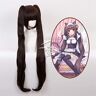 GGOII Chocola NEKOPARA Cosplay Wig Chocolate Heat Resistant Synthetic Hair Chocola Cosplay Hair