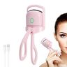 Pewell Rechargeable Electric Eyelash Curler,Eyelash curlers,Heated Eyelash Curler,USB Rechargeable Eye Lash Curler,Eyelash Heated Curler with Quick Pre-Heat,Quick Natural Curling Eye Lashes for Long Lasting