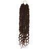 GERIEXH Afrikaanse Vuile Vlecht Vrouw Synthetische Pruik Cool Afrikaanse Pigtail Vlecht Haar,A1,9 stuks/20 inch