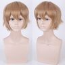 RTGFS Perücke für Anime Perücken Cosplay Weihnachten Cos Perücke Juvenile Reverse Warped Short Hair Color Universal Herrenperücke Cosplay Anime Perücke Farbe: 002-33