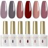 ROSALIND UV Nagellak set 6 kleuren Gelnagellak Set 22