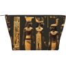 BREAUX Oude Egyptische hiëroglief-print make-up organizer tas, rits organizer tas, reizen draagbare handtas, mode make-up tas, oude Egyptische hiëroglief, één maat, Oude Egyptische hiëroglief, Eén maat