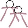 FOLODA 2Pcs Elastische Haar Touwen Lint Strik Haar Scrunchy Paardenstaart Haar Scrunchies Haar Touwen Voor Meisjes Haar Decors Antislip Haar Scrunchies Haar Scrunchies Voor Vrouw Haar Haar Scrunchies Voor