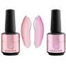 Shayenne Set van 2 uv-gelnagellak 9 Blush Rose Pink 15 ml + 53 Frozen Rose Paars 15 ml UV LED-lamp kleurlak gellak nagellak nagellak nagellak Shellac (30 ml)