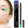 Youpo Waterdichte vloeibare eyeliner   Watergeactiveerde eyeliner   Gekleurde eyeliners pen, neon eyeliner vloeistof, grafische eyeliner make-up neon gezichtsverf, langdurige waterlijn eyeliner voor