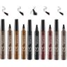 DWILKE Micro Fork Tip Precise Brow Pen, Magical Precise Waterproof Brow Pen, 4 Tiped Precise Brow Pen