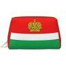 Trukd Vlag van Kazachstanmake-up tas organizer, toilettas cosmetische tas, rits zakje borstels opbergkoffer (groot), Vlag van Kaluga, One Size