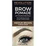 MAKEUP REVOLUTION LONDON Makeup Revolution, Revolution Brow Pomade, Medium Brown