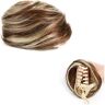 Xumh2024-3 Broodje Haarstukje 1 STKS Klauw Clip in Haar Broodje Rommelig Nep Haar Broodjes Extensions Clip in Donut Chignon Synthetische Broodje Haarstukjes Opgestoken Ballet Broodje for Vrouwen Grils Broodje ha