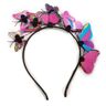 BEBIKR Haarband Womens, vlinder fascinator hoed 3D vlinder hoofdband vlinder hoofddeksel thee party hoed vlinder haarband vlinder haar hoepel