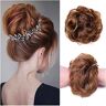 zhengzhong17 Dagelijks gebruik, Messy Bun Haar Stuk Dikke Opgestoken Elastische Scrunchies Rommelige Synthetische Golvend Haar Extensions Opgestoken Chignon Paardenstaart Haarstukjes,Opgestoken haarbroodje voor d