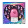 Lip Smacker Nail Blockbuster Set, Kinder Nagellak Set inclusief 8 Nagellak, 22 Stickers 1 Nageldroger, Haarklemmen & Ringen, All-in-One Make-up Set voor de ultieme creatieve look van jouw kinderen