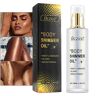 Teksome Gloeivloeistof   Hoogglans Shimmer Voedende Body Glitter,Cosmetica voor meisjes, glansolie voor carnaval, bijeenkomsten, bijeenkomsten, feesten, reizen, daten