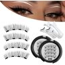 Yaepoip Magnetic Eyelashes, Magnetic Lashes, Magnetic Eyelashes Natural Look, Eyelashes Magnetic Lashes (2pcs,#2)