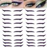 DUBUSH Eyeliner Herbruikbare Eyeliner en Lash Sticker Glitter Eyeliner Instant Eyeliner Zelfklevende Eyeliner