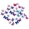 Beaupretty 30 Stuks Mini Vlinderclips Raaskallen Mini-clips Kleine Clips Drukknopen Voor Dames Fee Hoofddeksel Hoofdtooi Mooie Hoofddeksels Schattige Hoofdspelden Haar Kind Klauw Clip