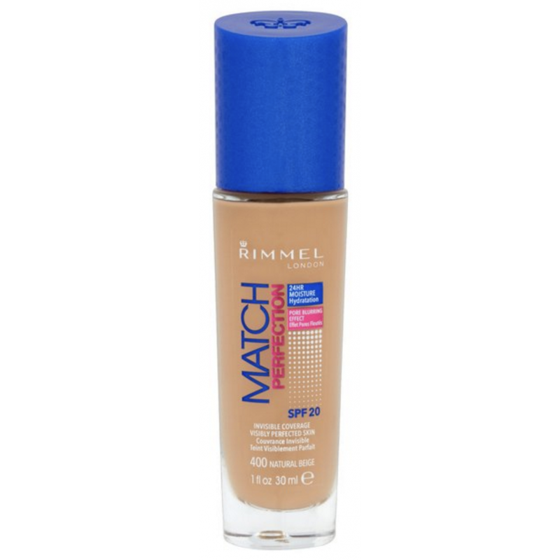 Rimmel Match Perfection Foundation 400 Natural Beige 30 ml Foundation