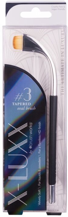 Brush Works X-Luxx Tapered Oval Brush #3 1 st Penseel