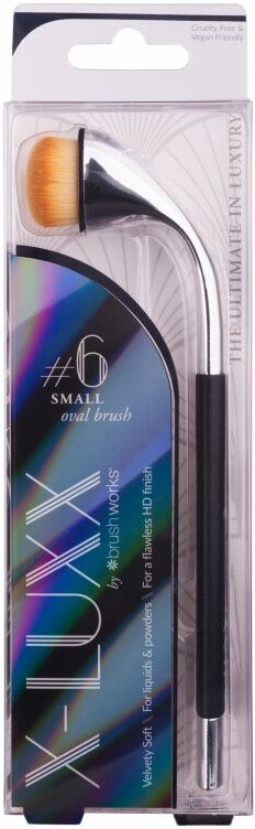 Brush Works X-Luxx Small Oval Brush #6 1 st Penseel