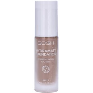 Gosh Hydramatt Foundation Combination Skin Peau Mixte 014N Dark 30 ml