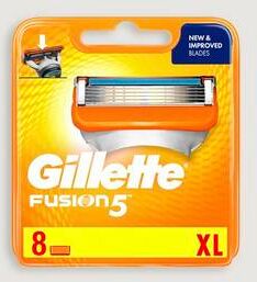 Gillette Barberblad Fusion 8-Pk  Male