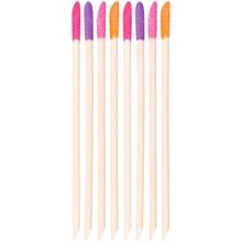 Brushworks Cuticle Crystal Sticks - 8 Pack 1 set