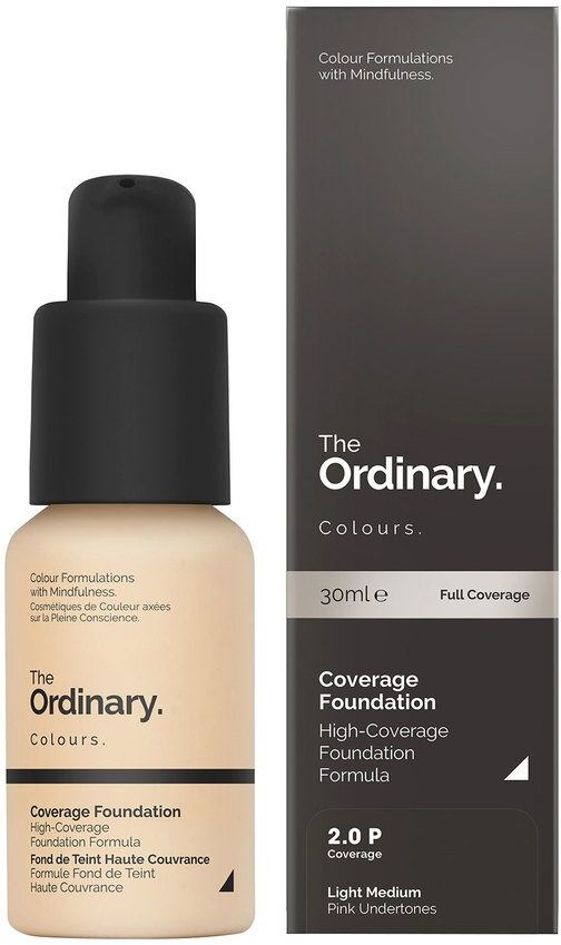 The Ordinary Coverage Foundation 2.0 P Light Medium Pink 30ml