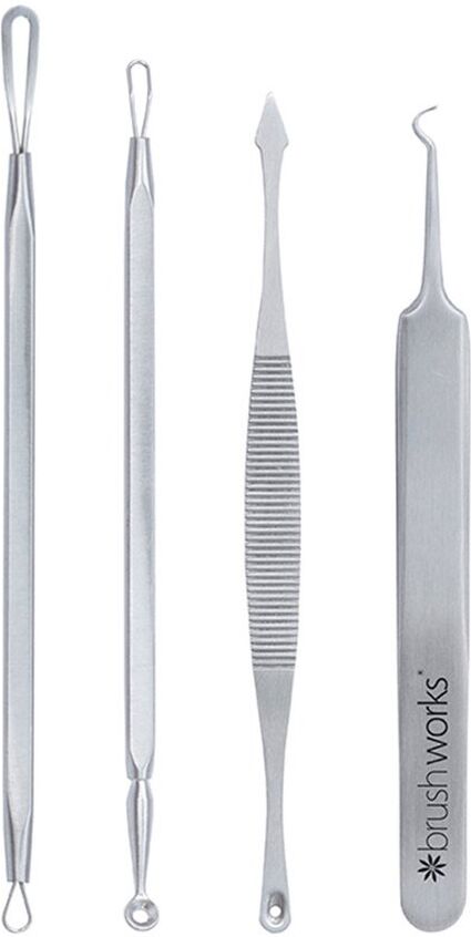 BrushWorks Brush Works Blackhead & Blemish Remover Set 4pcs