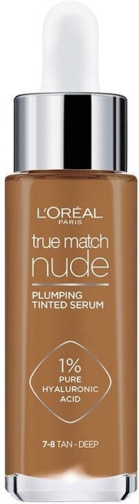 L'orèal Paris L'Oréal Paris True Match Nude Plumping Tinted Serum 7-8 Tan-Deep 30ml