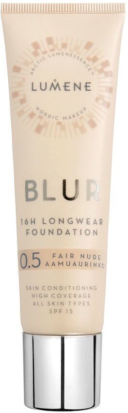 Lumene Blur 16H Longwear Foundation #0,5 Fair Nude SPF15 30ml