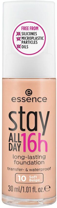 essence Stay All Day 16h Long Lasting Foundation 10 30ml