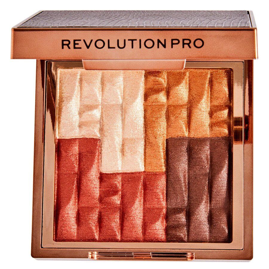 Makeup Revolution Revolution Beauty Pro Goddess Glow Shimmer Brick Bronzer Deserted 8g