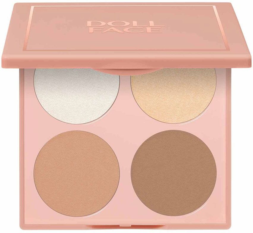 Doll Face Contour Wizard Sculpt & Highlight Palette 10,5g