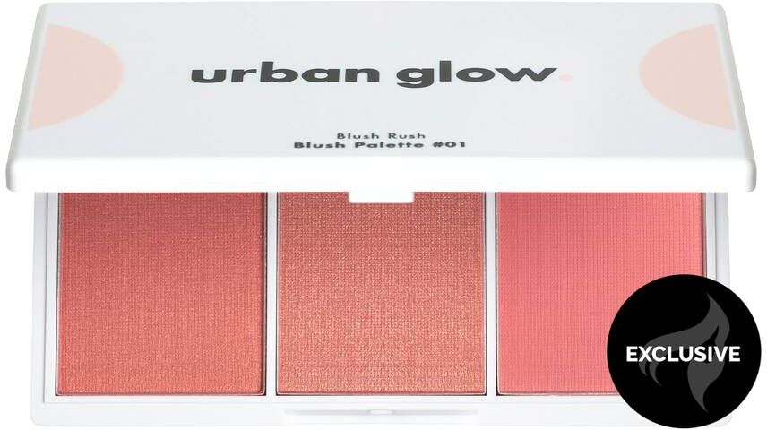 Urban Glow Blush Rush Blush Palette #01 18g