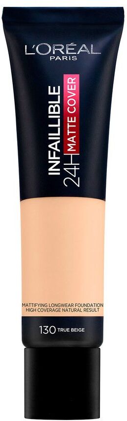 L'orèal Paris L'Oréal Paris Infaillible 24H Matte Cover Foundation 130 True Beige 30ml