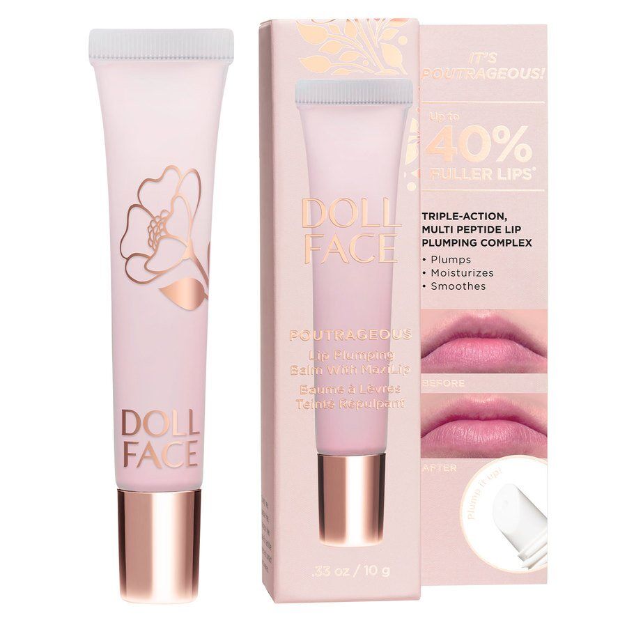 Doll Face Poutrageous Lip Plumping Balm With MaxiLip Pink Tint 9,8ml