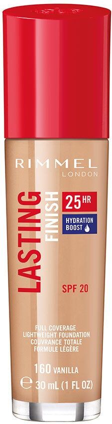 Rimmel London Lasting Finish 25 Hour Foundation 160 Vanilla 30ml