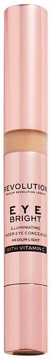 Makeup Revolution Revolution Beauty Makeup Revolution Eye Bright Illuminating Under Eye Concealer Medium Light 2,9ml