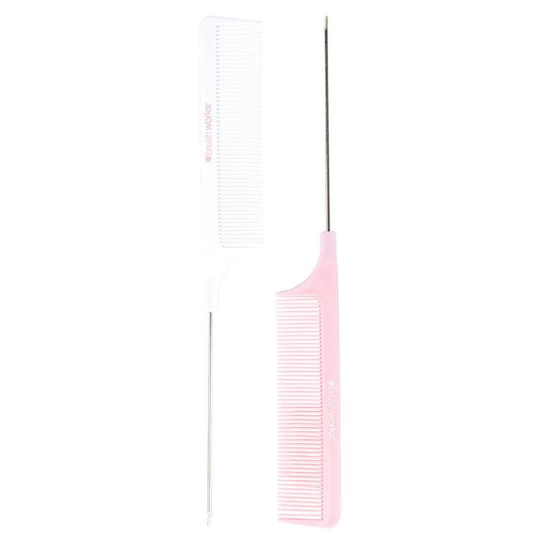 Brushworks Professional Tail Combs 2pcs