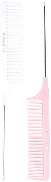 Brushworks Professional Tail Combs 2pcs