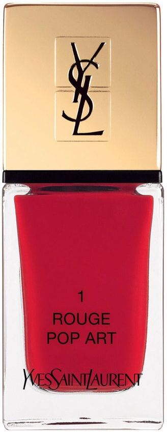 Yves Saint Laurent La Laque Couture Nail Lacquer #1 Rouge Pop Art 10ml