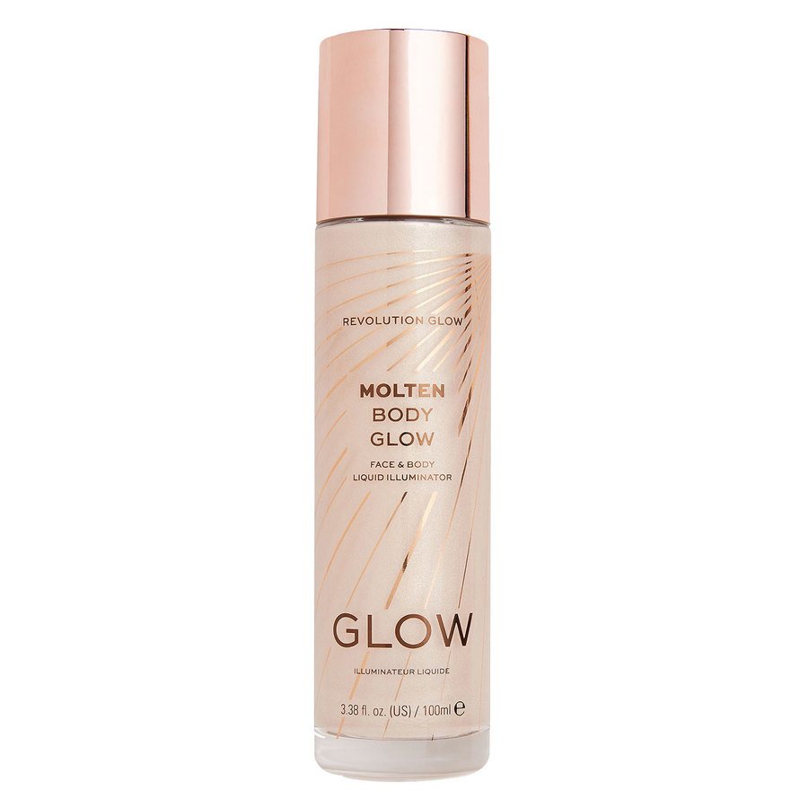 Makeup Revolution Molten Body Glow Gold 100ml