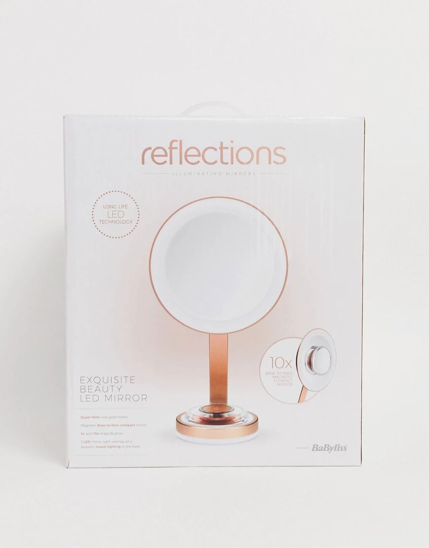 BaByliss Ultra Slim LED Beauty Mirror-No colour  No colour