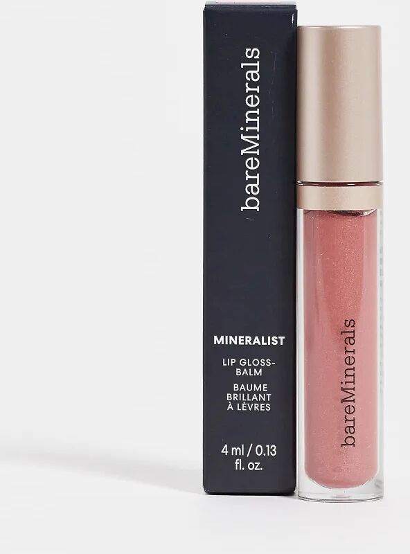 bareMinerals Mineralist Lip Gloss-Balm - Ingenuity-Pink  Pink