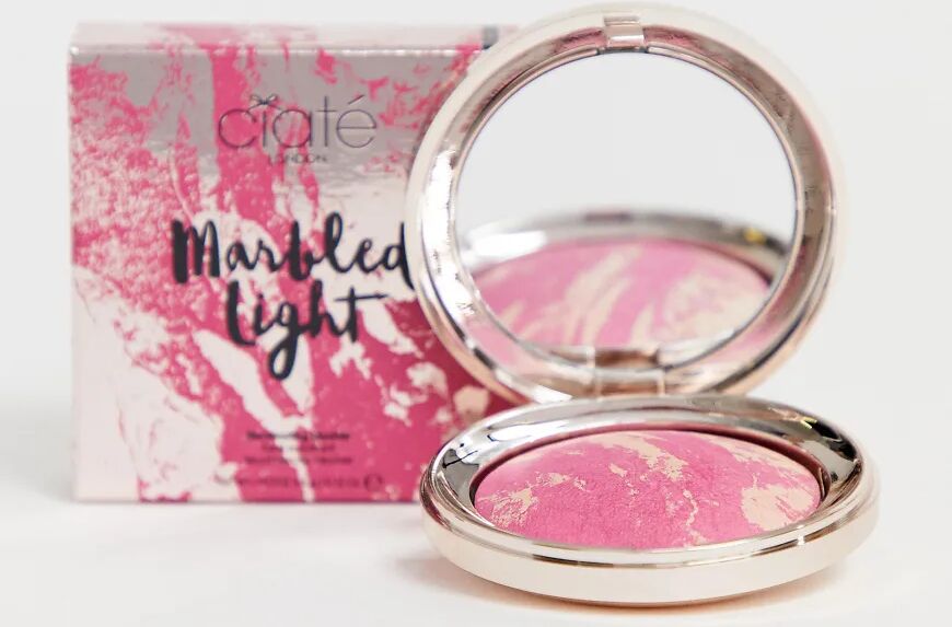 Ciaté Ciate London X ASOS EXCLUSIVE Marbled Light Illuminating Blush - Bloom-Pink  Pink