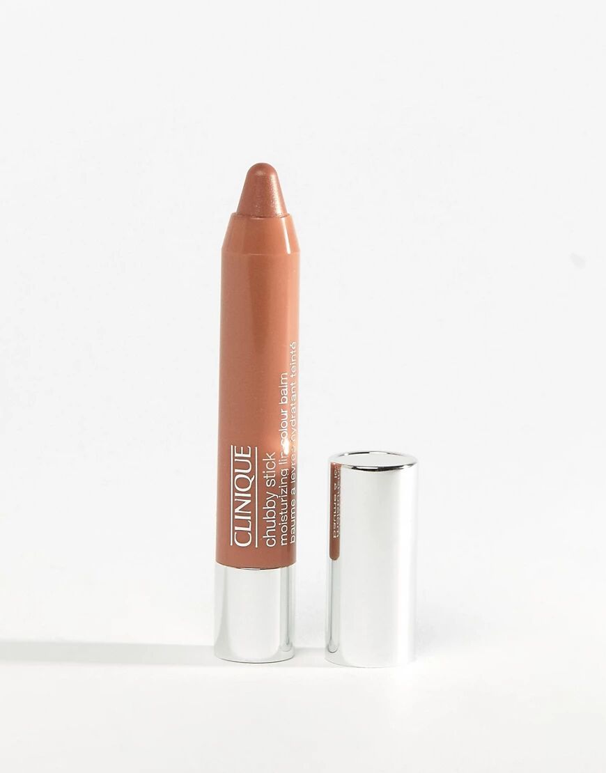 Clinique Chubby Stick Moisturizing Lip Colour Balm- Heaping Hazelnut-Neutral  Neutral